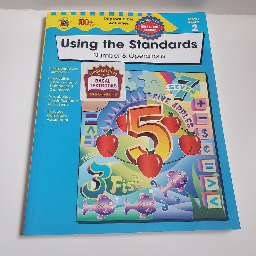 Instructional Fair Using The Standards Number & Operations Grade 2 New Unused